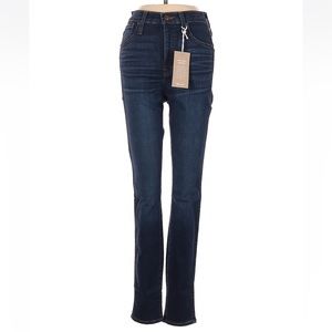 NWT Madewell 10” High Rise Skinny in Medium Dark Wash Women’s Size 23